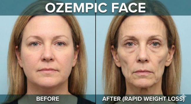 Ozempic face