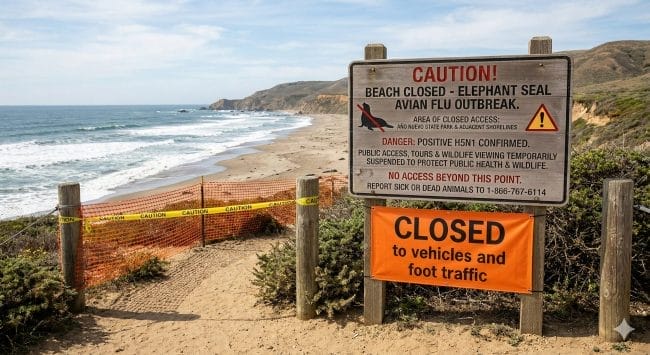 CA Beach Closures