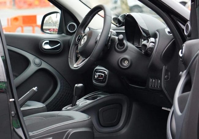 Inside Car
