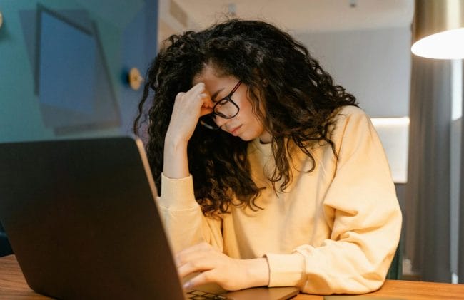Tired Worker