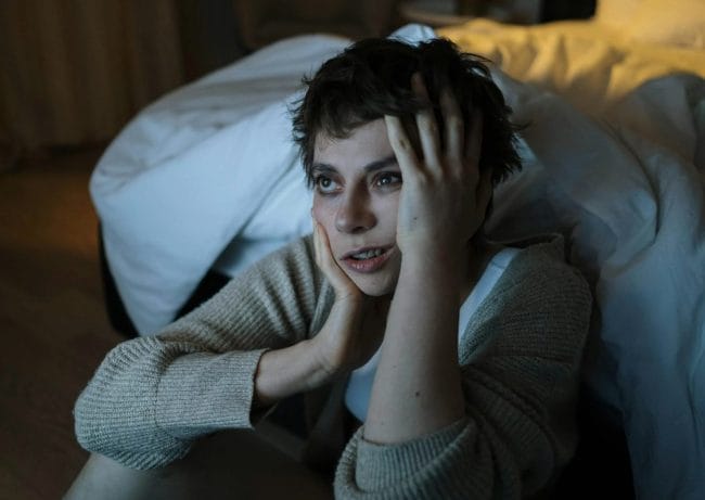 Woman Trouble Sleeping