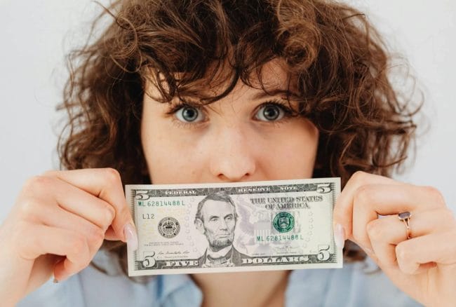 Woman With Money