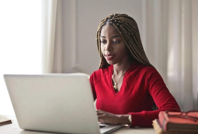 Woman Working