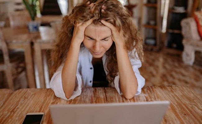 Frustrated Woman