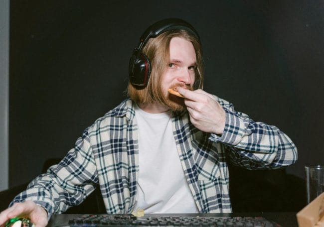Man Eating