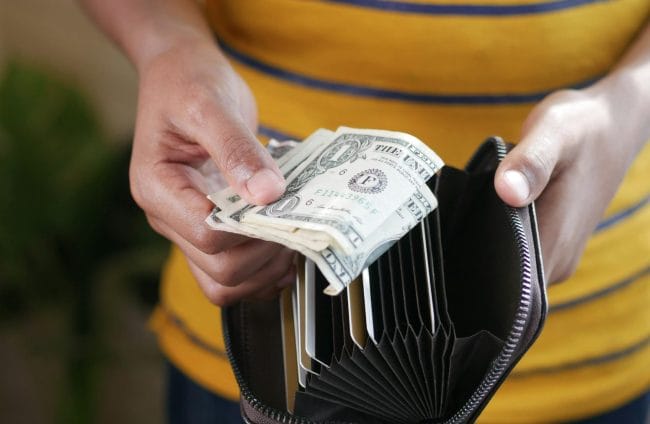 Wallet With Money