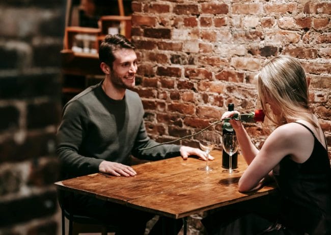 Young Couple On Date